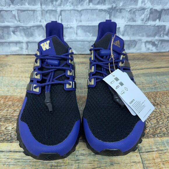 Adidas Ultra Boost 1.0 Washington Huskies U-Dub Black Purple IG5879 Mens Sz 6.5 - Picture 3 of 8